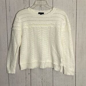 J. Crew Women's Sweater in White